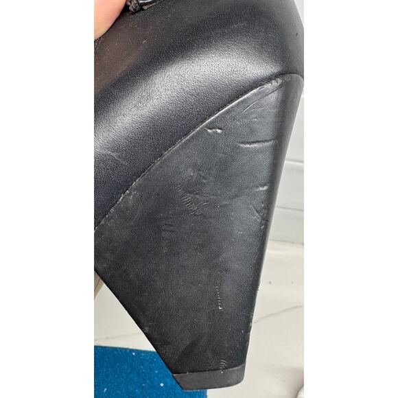 Sam Edelman Royce Studded Ankle Bootie Black Leather - Picture 5 of 12